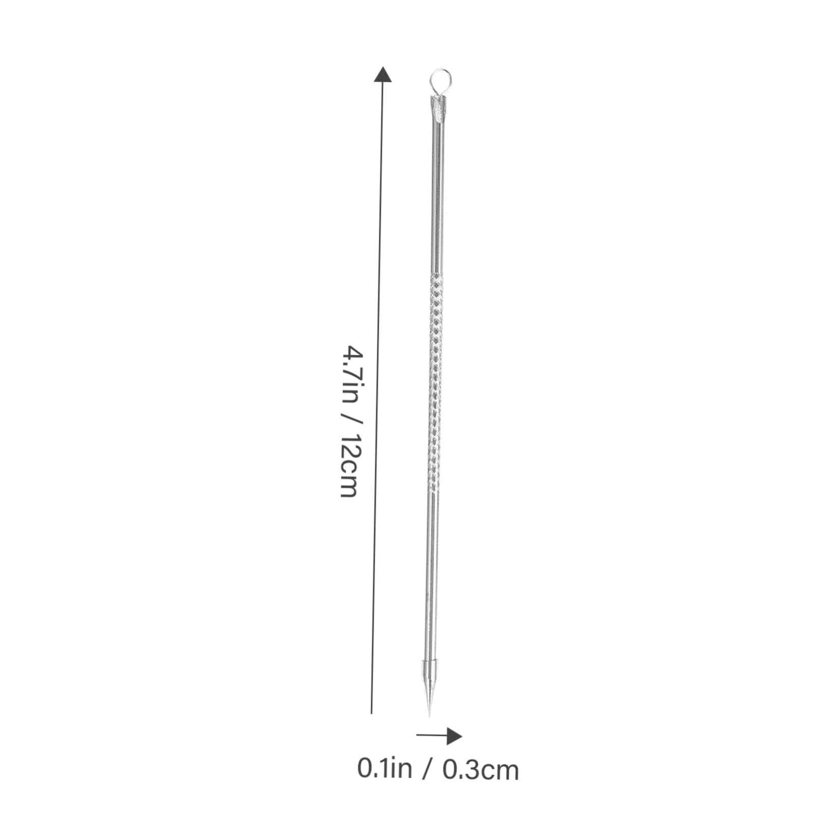 SOESFOUFU Stainless Steel Blackhead Removal Tool 7pcs Clip Portable Compact for Daily Use Safe Reliable