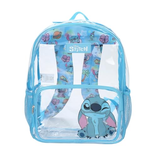 Disney Stitch Kids Clear PVC 16 Backpack