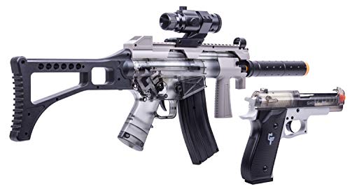 Game Face GFRPKTGS Ghost Affliction Full-Auto Airsoft Rifle And Spring-Powered Pistol Kit thumb #1