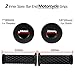 Motorcycle Grips Non Slip Rubber Bar End Thruster Grip 7/8