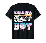 Photo Gallery nonno del compleanno ragazzo baseball drip family matching maglietta Photo Gallery nonno del compleanno ragazzo baseball drip family matching maglietta