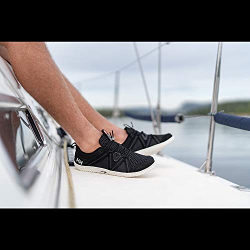 Image of Helly-Hansen Ahiga V4 HP Boat Shoes for Men - Breathable, Lightweight, and Hard-Wearing Textile with EVA Cushion Midsole and Rubber Traction Outsole