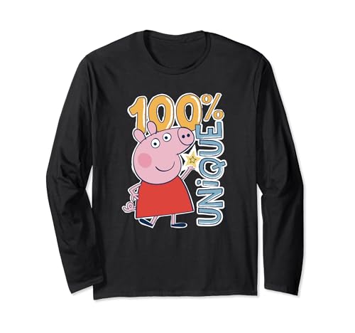T-shirt Peppa Pig manches longues de qualité supérieure avec imprimé artistique