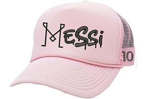 Miami 10 Trucker Hat Miami Soccer Cap Embroidered Fan Hats