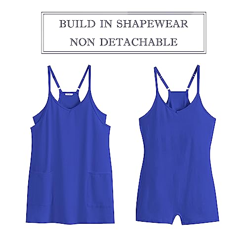 Image of ANRABESS Women Athletic Dress Summer Tennis Workout Active Sports Mini Romper Dress Built in Shorts Travel Vacation Clothes