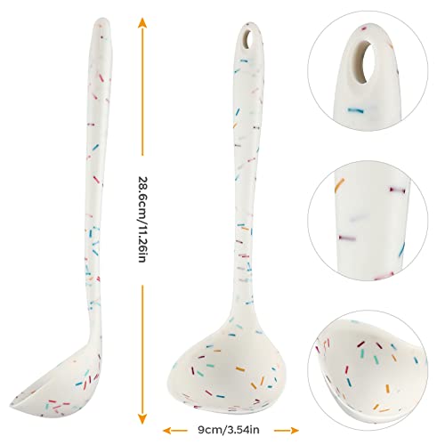 Yulohass YH2222-12 4 Pieces Silicone Ladles thumb #5