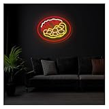 luz de neón Letreros de neón Decoración Letrero curry