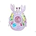 Gcxzb Schwimmreifen Pool Float Party Tube Crab Schwimmen Sitz 1-3 Jahre alt Baby Schwimmen Ring Umweltschutz Verdickung PVC Tiersitz Farbe Box Schwimmen Ring Aufblasbare Flöße