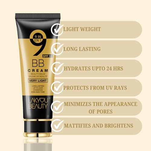 Lakyou Beauty 9 in 1 BB Cream 105 g Soft Ivory 02 - Image 4
