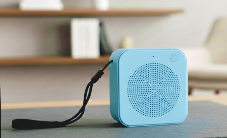 Narvet Portable Bluetooth Speaker, White, Wireless Audio with 4 Hours Backup, Compact Design with Lanyard-image-39