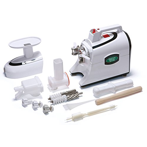 Tribest Green Star Elite Gse-5000-220V Jumbo Twin Gear Juice Extractor, 220V, Not For Usa Use #TOP2