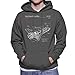 Produktbild Nasa Shuttle Structure Blueprint Men's Hooded Sweatshirt