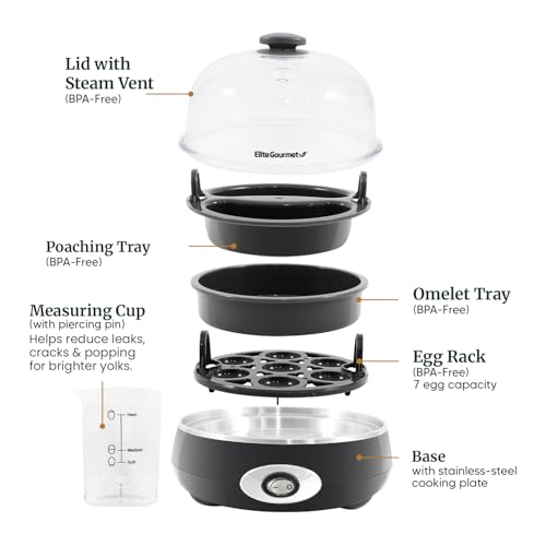 Electric Egg Cooker 7 Capacity