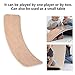 Wobble Board for Toddlers, Wooden Beech Fitness Board, 32.3x11.8 Inch, Kids Balance Toy - Curvy Surface Design, Supports Posture and Vestibular Development, Fun Indoor Play for