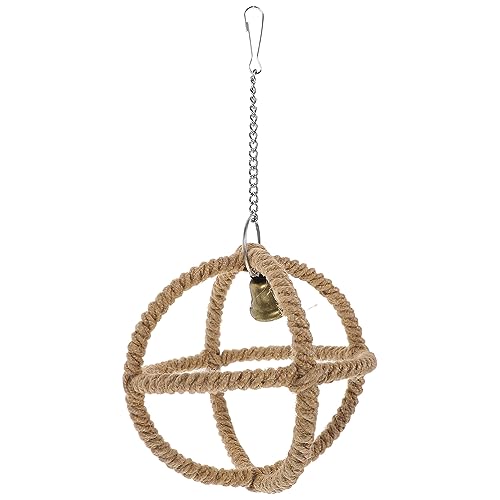 Wooden-Bird-Swing-for-Small-Parrots-Simple-and-Decorative-Design-Sturdy-Wood-Construction-Interactive-Entertainment-Effective-Stress-Relief-Enhance-Well-Being