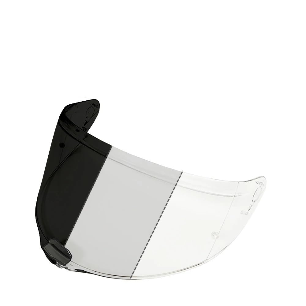 Generico Visiere per casco, Lente fotocromatica for visiera for Ca-sco LS2 FF808 Stream II, visiera di ricambio for moto, antivento, protezione UV, accessori(Photochromic visor)