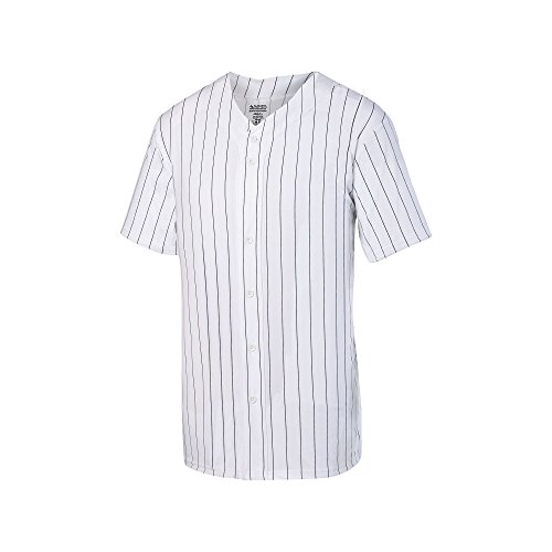 Augusta Sportswear Men's 1685, White/Black, Large