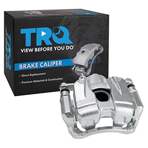 Image of TRQ Front Right Brake Caliper w /Bracket Passenger Side