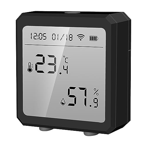 Donkivvy WiFi Thermometer Hygrometer Innen, Tuya Raumthermometer wlan