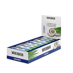 WEIDER Fitness Proteinriegel Kokos 24 x 35 g