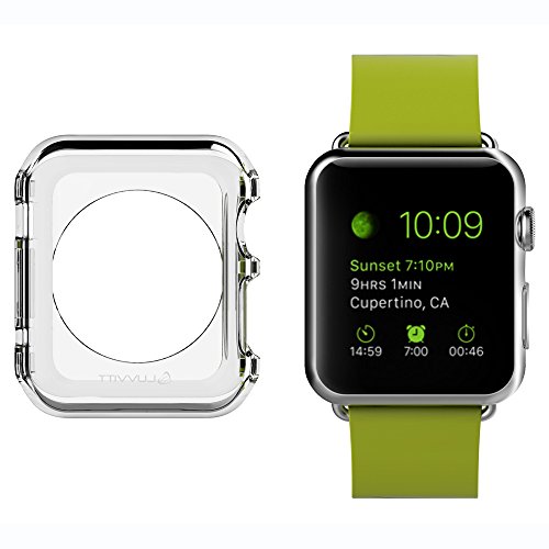 Apple Watch Case 38Mm, Luvvitt [Cristal] Full Body Clear Hard Case With Tempered Screen Protector For Apple Watch/Watch Sport/Watch Edition 38 Mm #TOP1