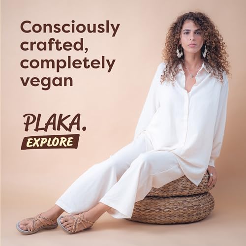 Image of Plaka Explore Walking and Hiking Sandals for Women with Arch Support