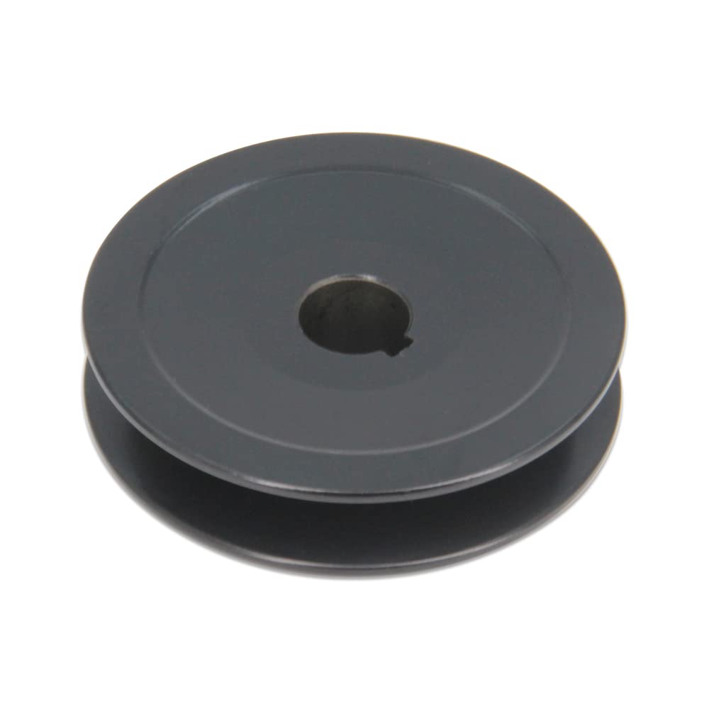 AK30 Réas Web à rainure unique, 3,0" OD 5/8" Alésage V-Belt Poulie Fonte pour courroie trapézoïdale (5/8"Bore-3"OD,1Groove)