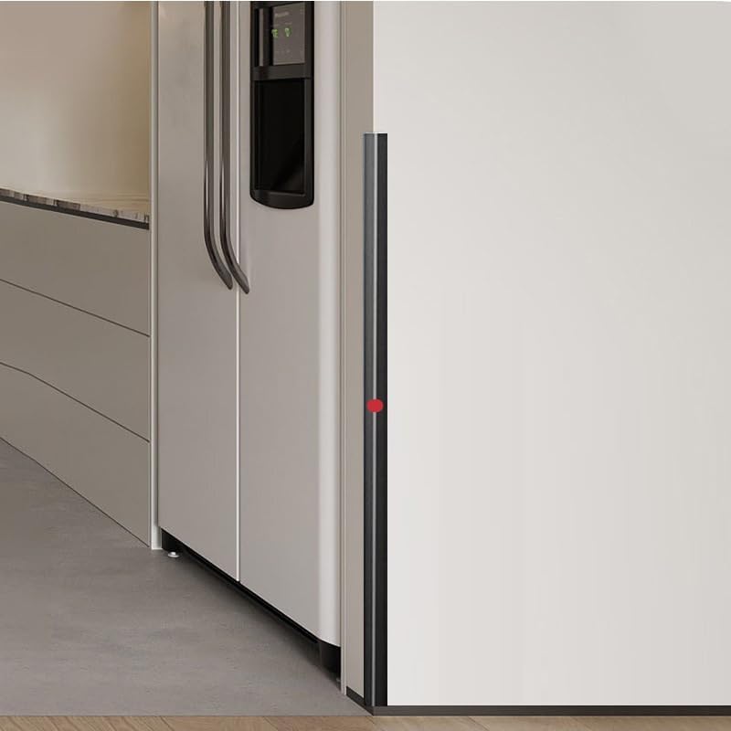 Miniatura 6 de Apoctsddo Protector de esquina de pared, 4 protectores de esquina de pared autoadhesivos, 1.58 pulgadas de ancho x 35.4 pulgadas de largo, protector