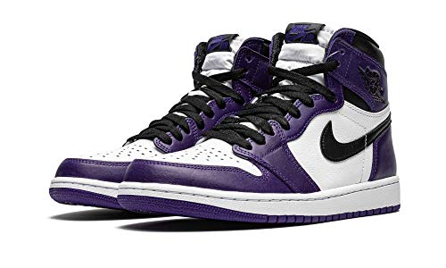 AIR JORDAN Black Court Purple Jordan 3 Retro