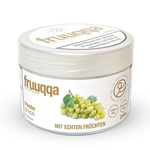Fruuqqa Shisha Tabakersatz Nikotinfrei 200gr Traube