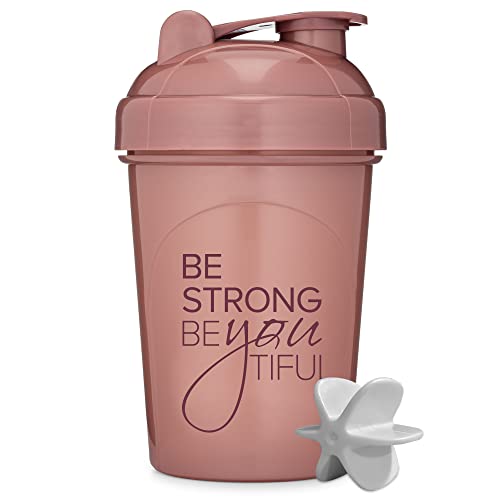 [4 Pack] 20Oz Shaker Bottle With Motivational Quotes (Achieve Anything, Rise, Beyoutiful, & Mind/Matter) | Protein Shaker Bottle With Mixer Agitators | Shaker Bottle For Protein Mixes Pack Is Bpa Free And Dishwasher Safe #TOP5