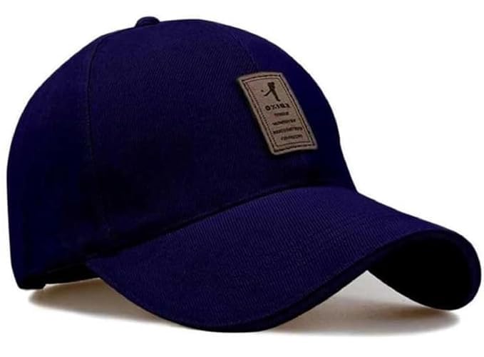 Image of rytoria Combo 3 Pcs Cap for Men and Women Unisex Cotton Caps Adjustable Strap Free Size Summer Sports Cricket Gym Dance