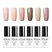 Produktbild ROSALIND Nude Series Farbe Semi-Permanent Nagelgelpoliermittel Tränken Sie UV-LED-Nagel-Maniküre-Kunstentwurf 6pcs 7ml