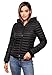 Produktbild Navahoo Damen Übergangs Stepp Jacke mit Kapuze B348 [B348-Kimuk-Schwarz-Gr.S]
