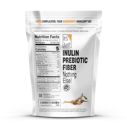 It's Just! Inulin Prebiotic Fiber Powder