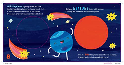 8 Little Planets: A Solar System Book for Kids with Unique Planet Cutouts - Image 14