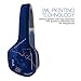 MEE audio Atlas Sky IML Graphics On-Ear Headphones with Headset Functionality