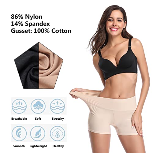 Joyshaper Boyshorts Panties For Women Slip Shorts For Women Under Dress Anti Chafing Underwear #TOP3