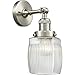 Innovations 203-SN-G302-LED 1 Light Vintage Dimmable LED Sconce, Brushed Satin Nickel