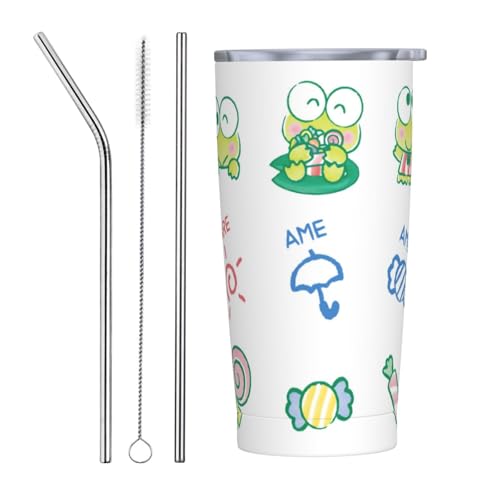 낯낯 ^u[Rbv ^fM_uEH[600mlSUS304HiO[hXeX t^tR[q[Jbv ԗp ۗEۉ Rh~XeXRbv Straw Three-piece Set