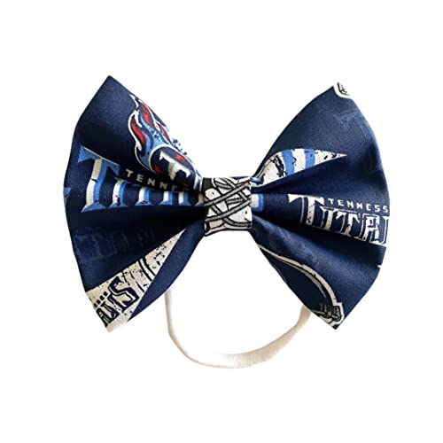 Titans Bow Baby Headband or Hair Clip