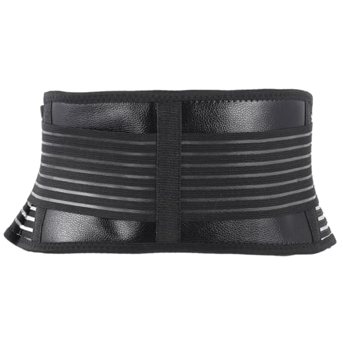 Faja lumbar autocalentable para hombre y mujer color negro