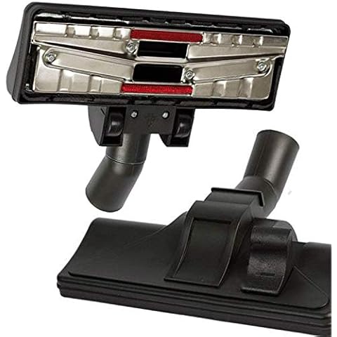 Maxorado 32mm Staubsauger Bodendüse Kombidüse 2 Rollen Düse kompatibel mit AEG VAMPYR 5070.0/5070.1 E185 E190 E181 E200 Progress Maximus 2300 Omega CONTUR 1400 Dirt Devil Nilfisk 69-NL-02 GS GM Cover