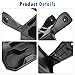 AceRide Backseat Floor Cup Holder for Chevrolet/Chevy Trax Console 2024 2025 Mounted Drink Holder with Rear Storage Organizer Car Interior Accessories
