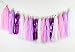 Since Tassel Garland, Tissue Paper Tassels for Wedding, Baby Shower and Party Decorations, 20 pcs DIY Kits - (White ,Lavender,Dark Purple,Pink)