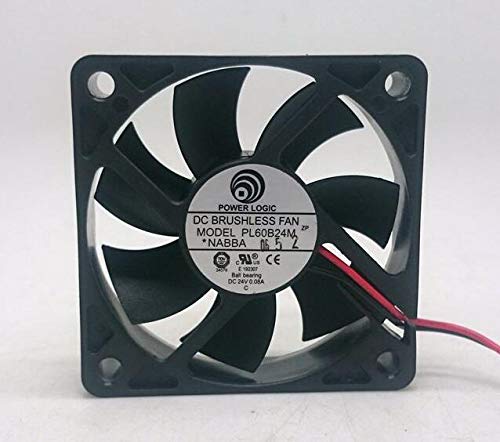 Ventilateur 24V PL60B24M silencieux 60mm pour refroidissement stable