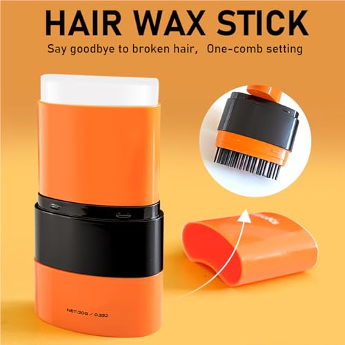 Cera en barra para cabello 0.7 oz tamaño viaje miniatura 3