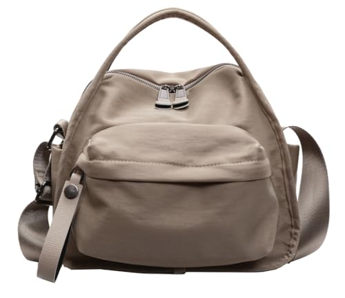 Nylon Crossbody Bag for Women Trendy Shoulder Hobo Purse Lightweight Underarm Satchel Casual Commute Top Handle Tote Handbag