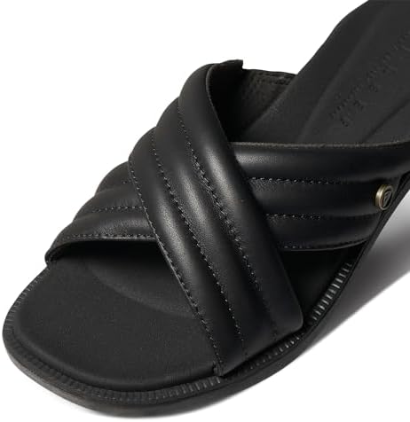 Reef Women's Lofty Lux X Slide Sandal, Black, 7 | Image 4