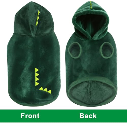 Disfraz dinosaurio para perro Idepet talla X-Small miniatura 3
